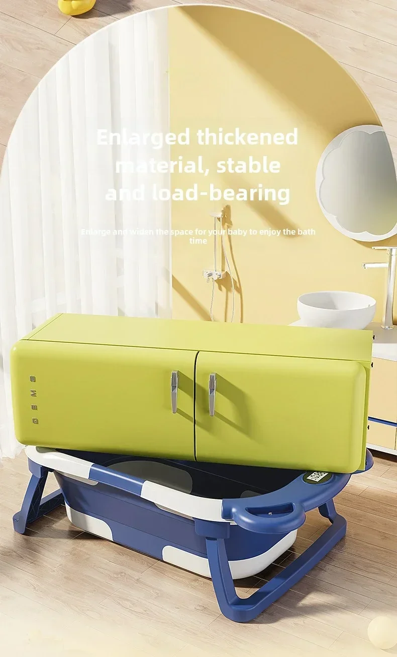 Foldable Baby Bath Tub Intelligent Temperature Display undefined