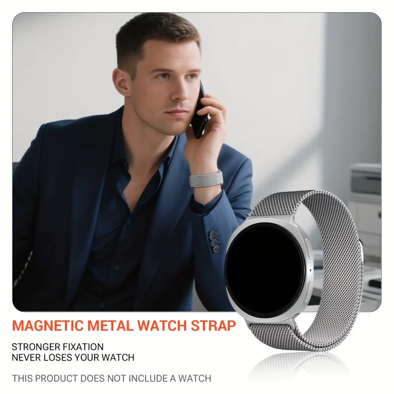 Milanese Loop Metal Magnetic Bracelet