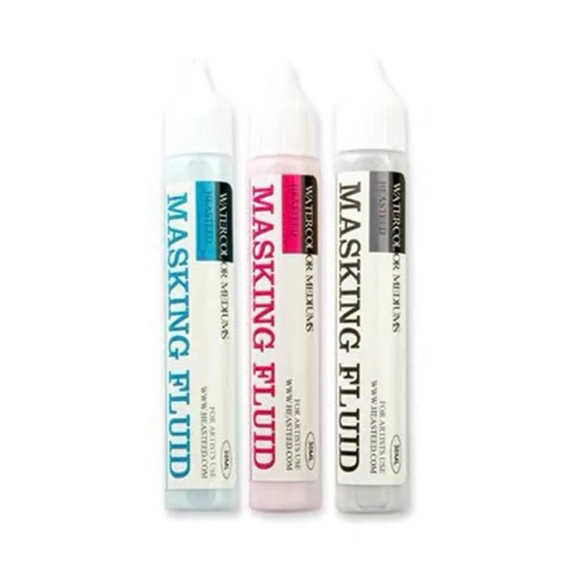 

Multifunctional Art Masking Fluid 30ml Watercolor Masking Fluid Watercolor Painting Mediums Pigment Covering Liquid