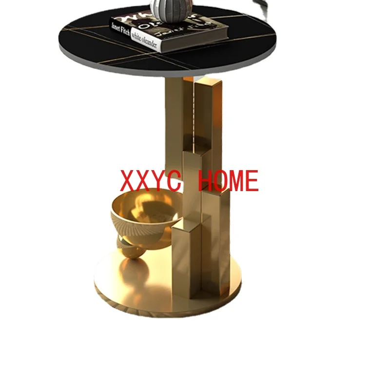 

3 шт., металлический журнальный столик из нержавеющей стали