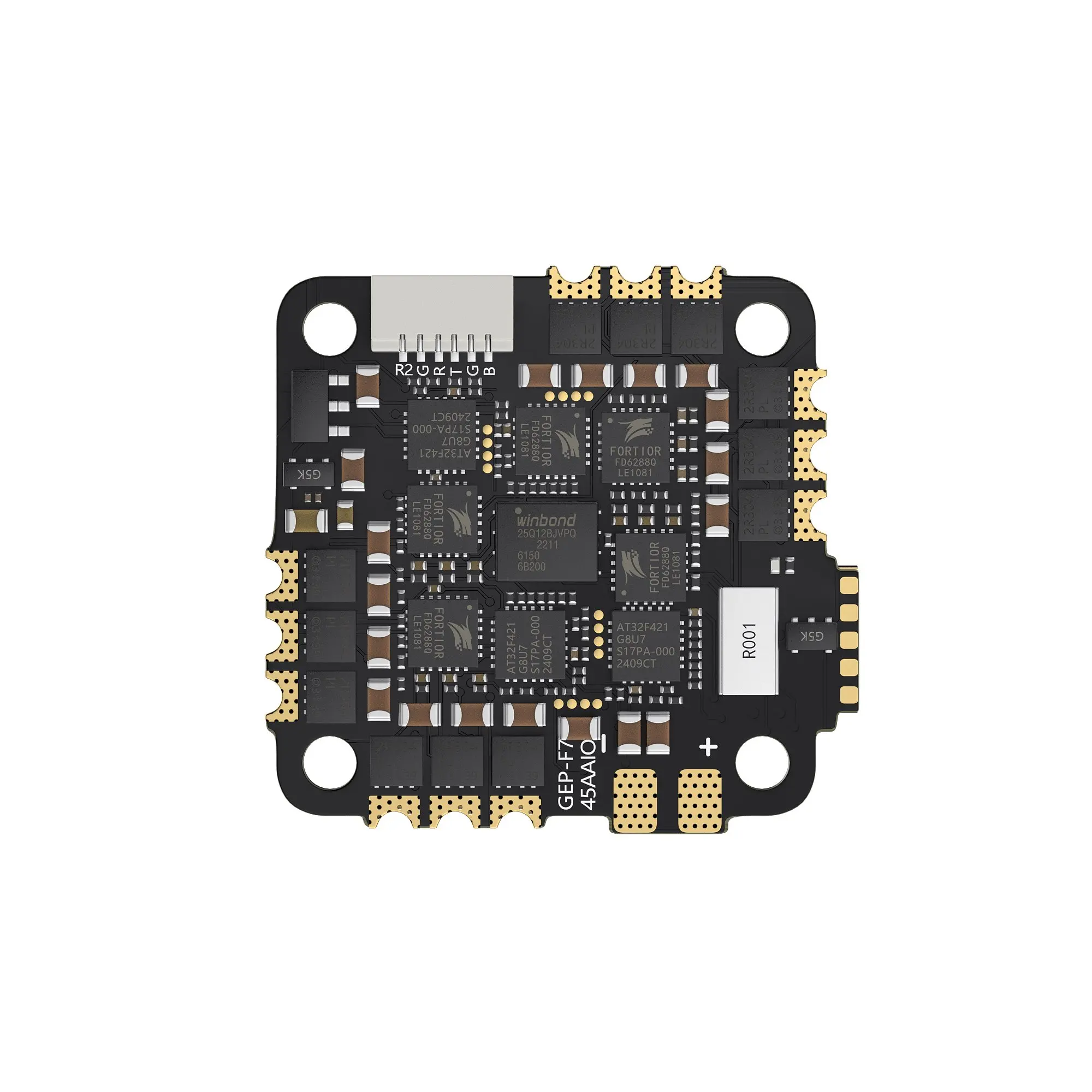 TAKER F722 45A 32Bit AIO Flight Controller Stack pour Drone FPV