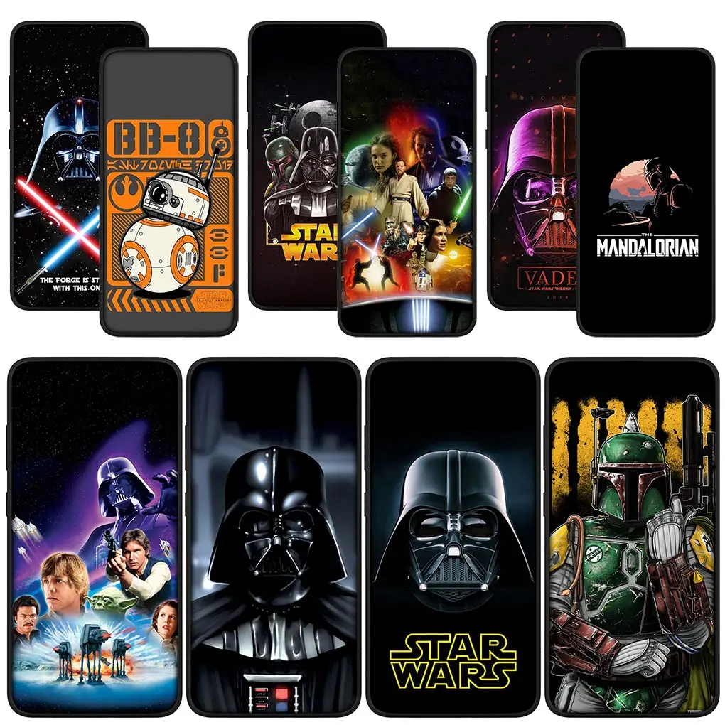 Stars Yoda Wars Darths Vaders Custodia Per Telefono Per Samsung Galaxy Note 20 Ultra 10 8 9 S10 Lite S9 A6 A8 Plus A7 A9 + Cover Case