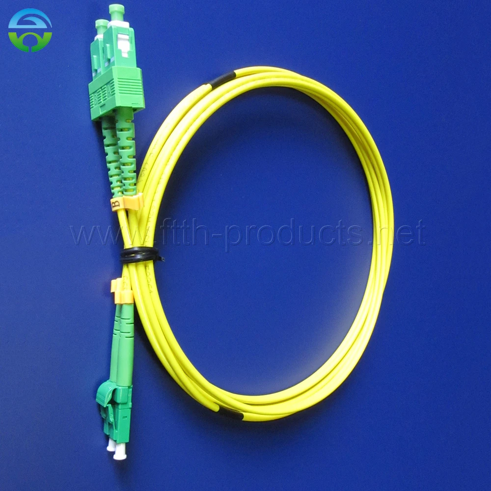 Cavo Di Toppa 10 Pcs Lc/Apc-Sc/Apc Sm Duplex G652D 2.0