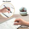 12PCS/SET Original Custom Smart Notebook Erasable Pen Ink 0.5mm Black gel pen Writing office supplies Kids Gift 4