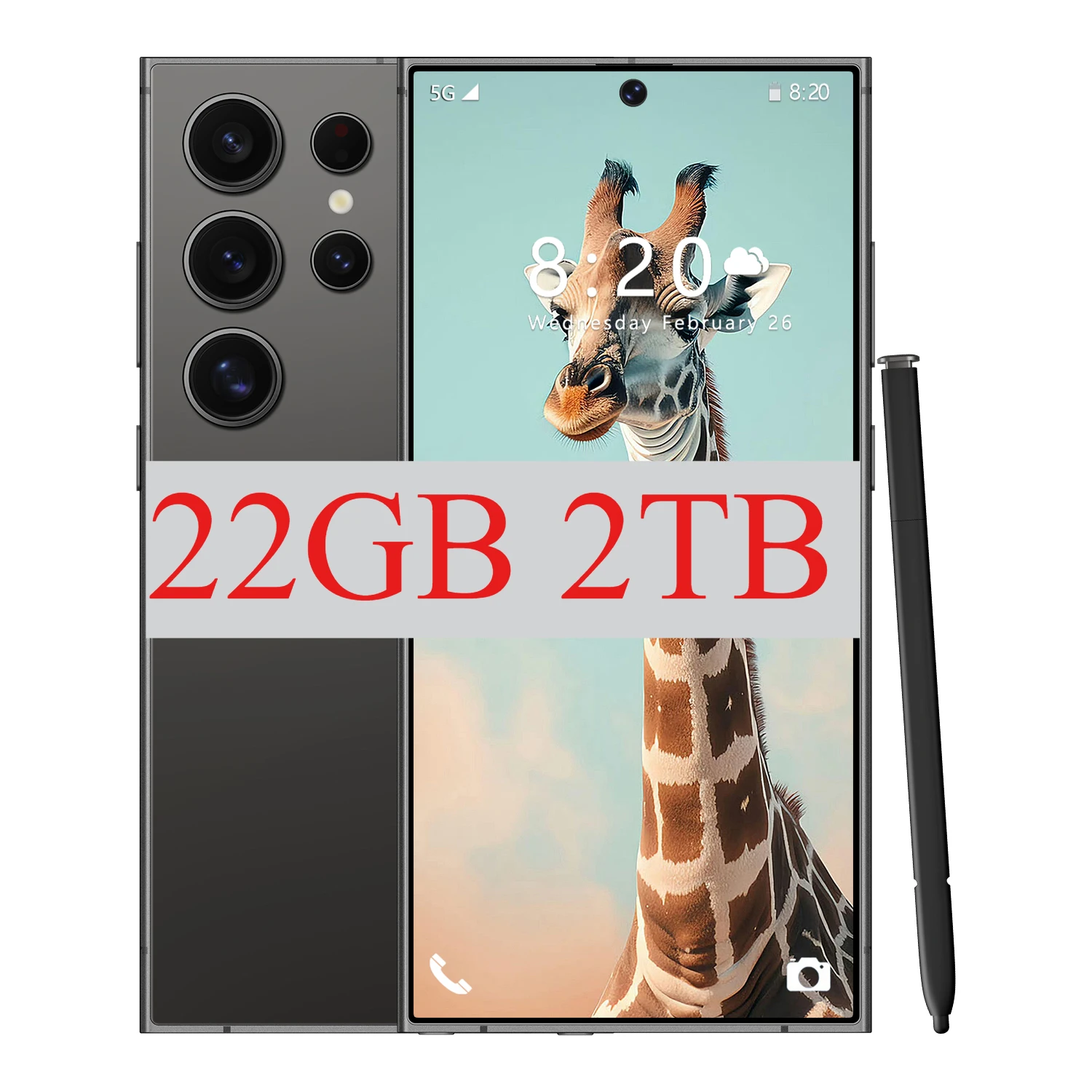 Black 22GB 2TB