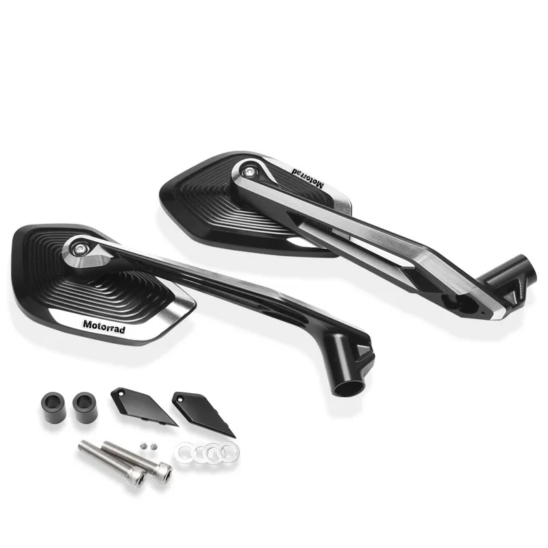 R1300GS 2024 R1200 1250 GS ADV BMW F850GS S1000XR 오토바이 후방 거울 알루미늄 조절식 사이드 리어뷰 미러