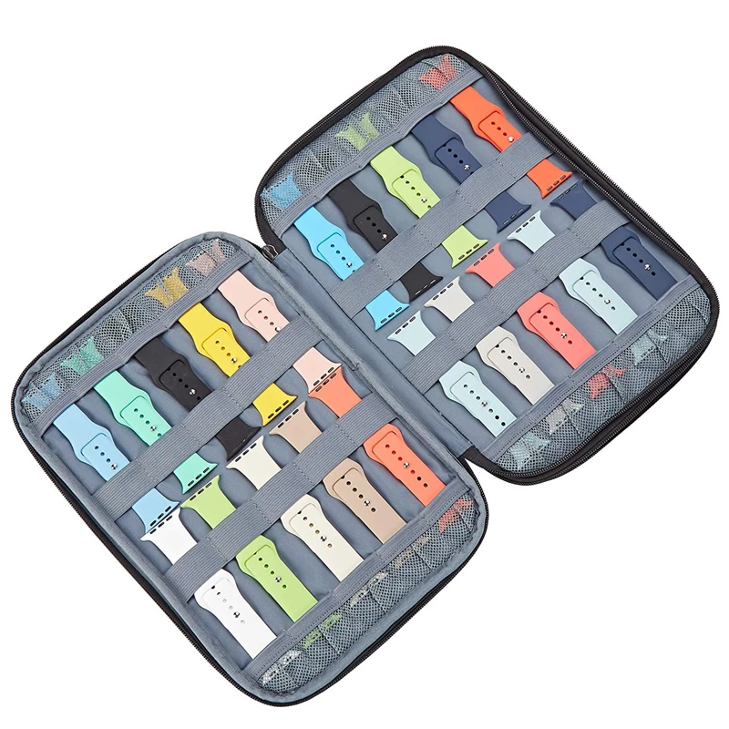 

Профессиональный портативный органайзер для часов, ремешок для часов, дорожная переноска, ремешок для часов, сумка для хранения, сумки для часов