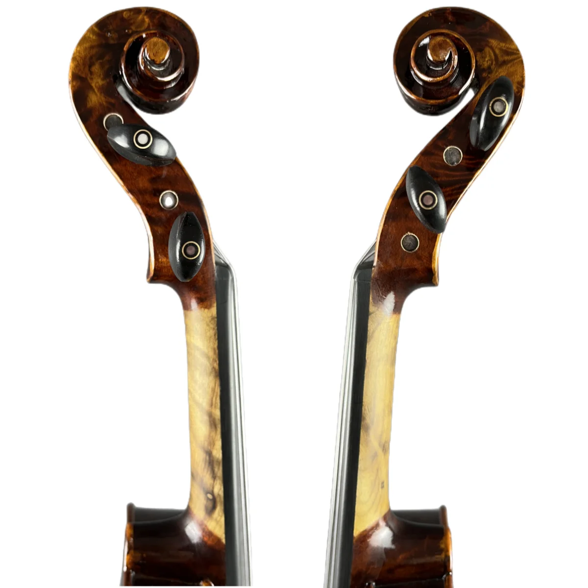 4/4 Italian handmade bird eye maple violin, longan maple wood professional performance