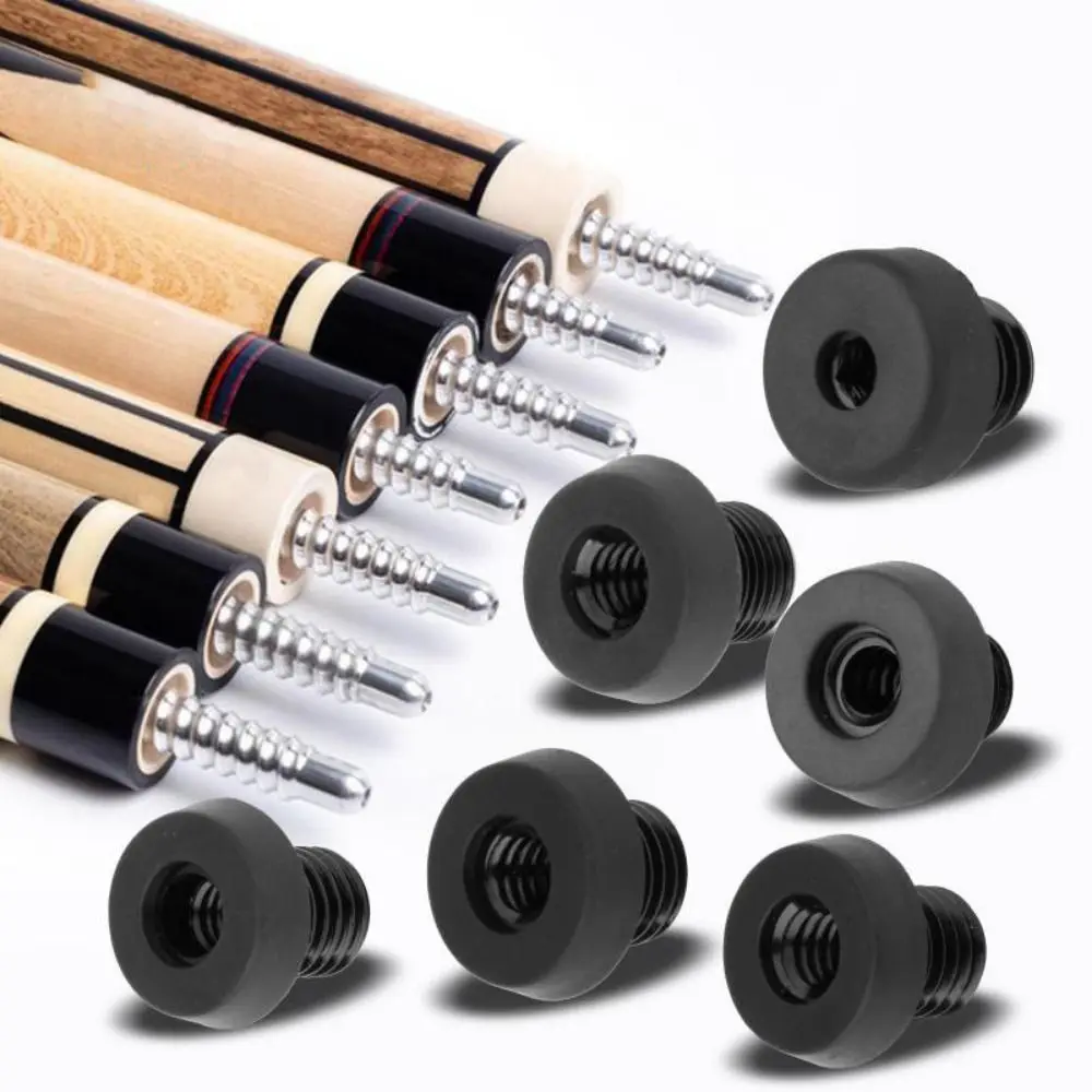 

Billiard Cue Bottom Cover Block Butt Billiard Cue Rubber Plug Pool Cue Bottom Bumper Protector Billiard Extension Accessories
