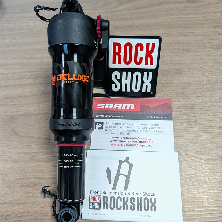 ROCKSHOX Deluxe Select+ AIR SPRUNG SHOCK MTB BIKE REAR SHOCK