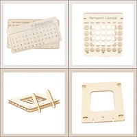Montessori Wooden Calendar Children Educational Toys Parish Calendar Making Learning Science Experiment Teaching Aids Materials 2