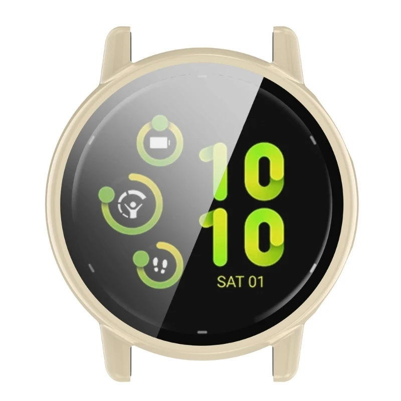 Proteggi Schermo Per Vivoactive 5 Custodia Rigida + Pellicola In Vetro Temperato Onepiece Cover Dropship