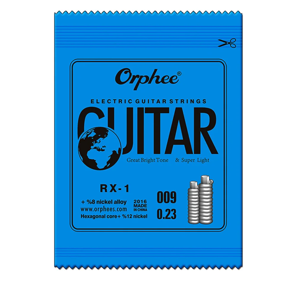 10 Stück einzelne Gitarrensaiten als Ersatz für E-Gitarre, 1., 2., 3. E-Saite (.009), Nickellegierung, superleichte Saiten – Detail 8