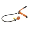 10T Hydraulic Ram Cylinder Jack  Hydraulic Jack Hand Pump,0.43" Stroke for Machinery Shipbuilding 4