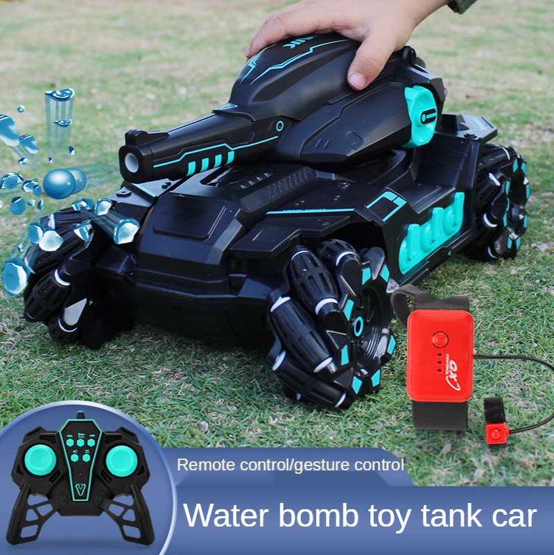 Réservoir de bombe à eau pour enfants, jouet électrique, télécommande,  voiture de combat multijoueur, voiture RC, cadeaux pour garçons et filles -  AliExpress