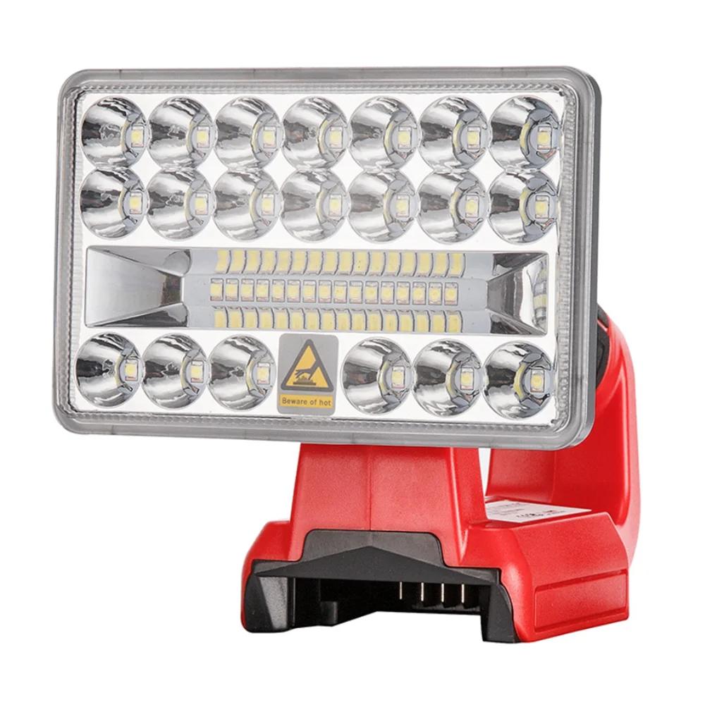 3/5/8 inch LED Lamp Work Light For Milwaukee 18V Li-ion Battery Electric Torch