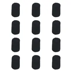 12 - Piece Saxophone Felt Pad Set - Practical and Convenient (Black)