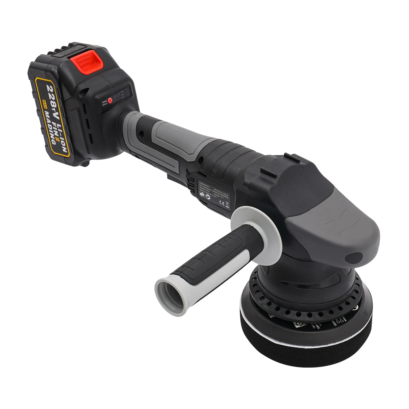 Car Polishing Machine Eccentric Battery Polisher Adjustable Speed EU Standard/US Standard