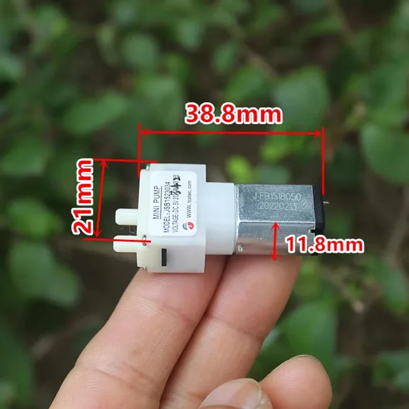 JSB1523034 DC 5V 6V 미니 030 모터 다이어프램 공기 펌프 진공 펌프 음압 흡입 펌프