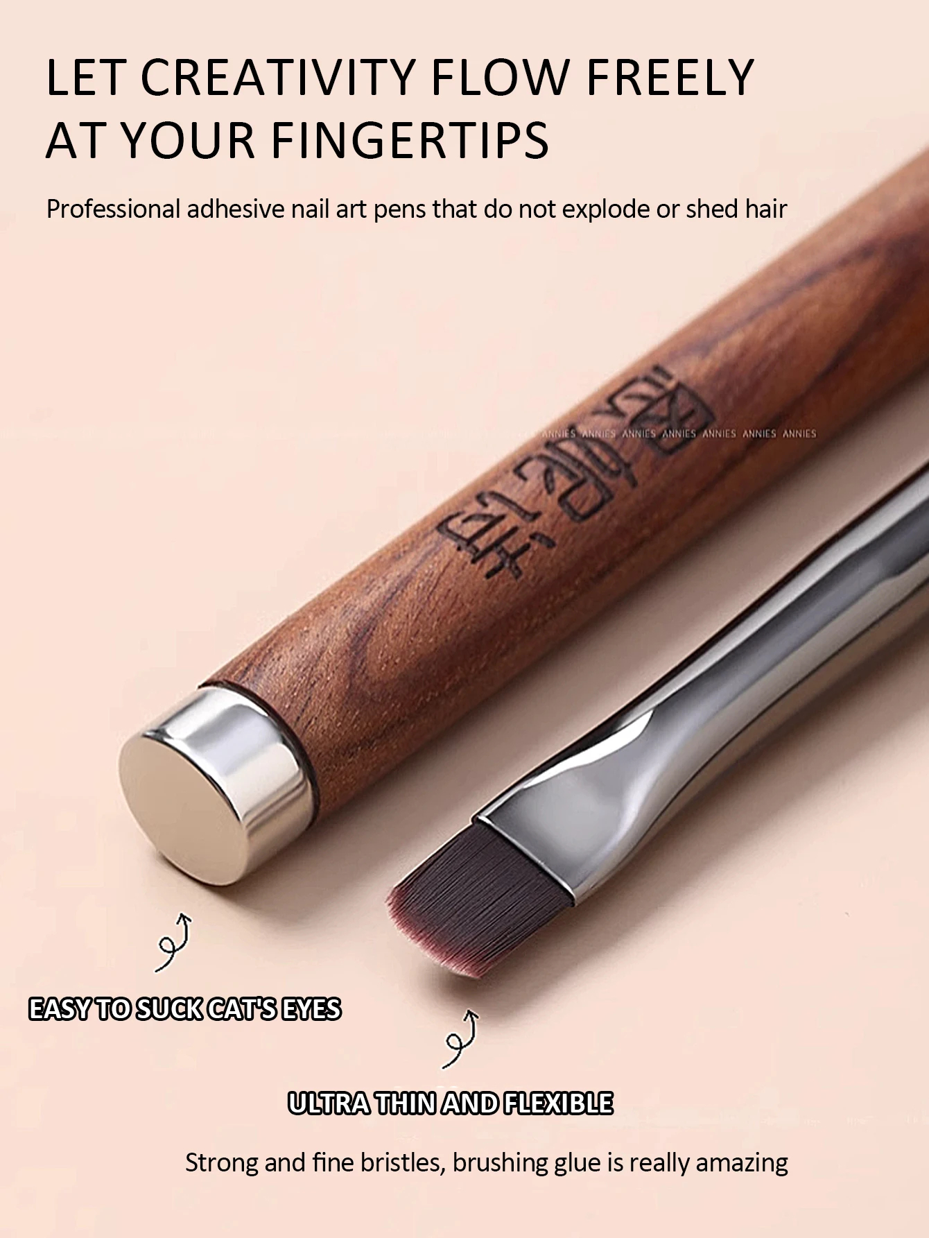 Magnet Phototherapy Pen 2-in-1 Cat Eye Powerful Magnet Canned Special Ultra Thin Phototherapy Pen Brushless Nail Tool 2