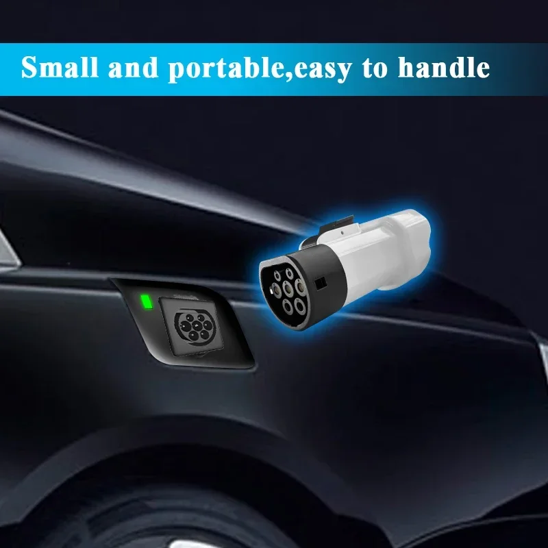 Smart Discharge V2L Vehicle to Load Type 2 V2L Discharger Type2 Car Discharge EV Cable Adapter For MG BYD Kia Hyundai Xpeng,v2l connector,ev charging adapter
