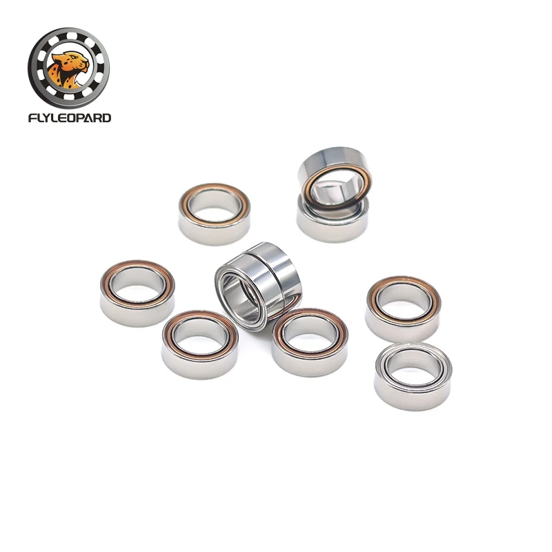 R168ZZ 베어링 10PC 6.35x9.525x3.175mm 이중 차폐 모터 소형 R168 Z ZZ 볼 베어링 R168Z