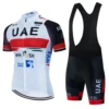 UAE Cycling Clothes Jersey Men Set Mtb Road Bike Uniform Shorts Man Mountain Complete 2024 Bib Men's Suit Cycle Spring Summer 1
