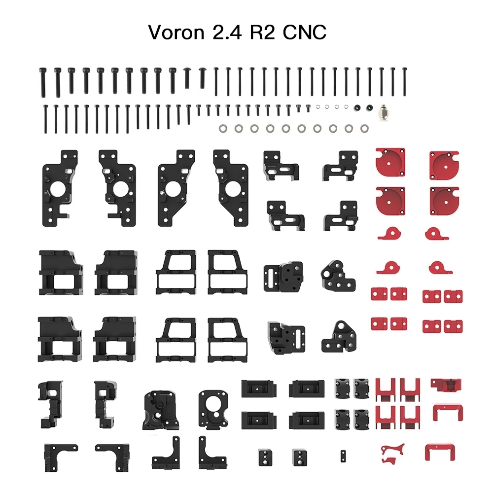 FYSETC Voron R2 2.4 Voron V0.1 3D printer upgrade aluminum alloy frame printed parts kit CNC machined metal full parts