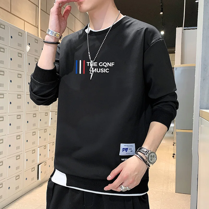 

Fashion 2023 Spring Autumn Sweatshirts Men's Hip Hop Long Sleeve Pullover Sports Outwear Casual Hoodies Youth Punk Tops Clothing