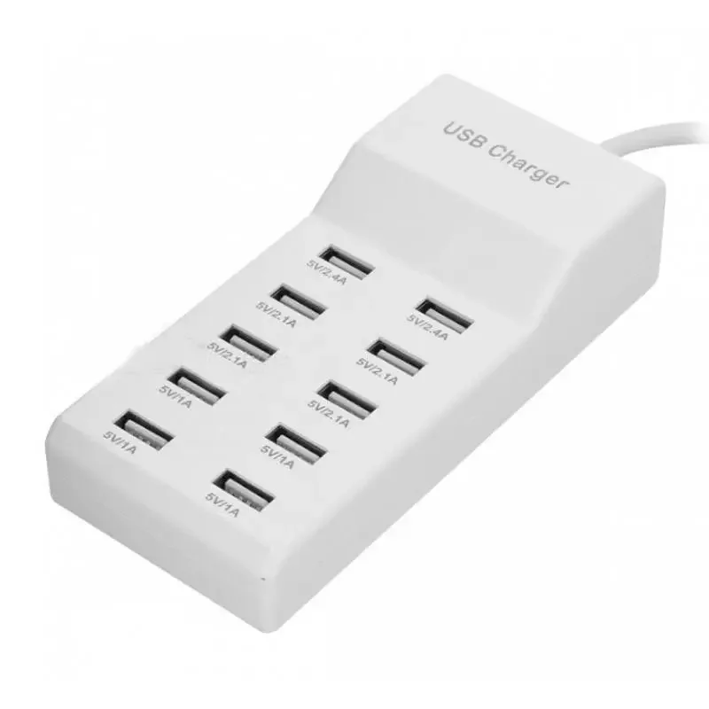Рисунок 5 - Универсальное зарядное устройство с 10 USB-портами