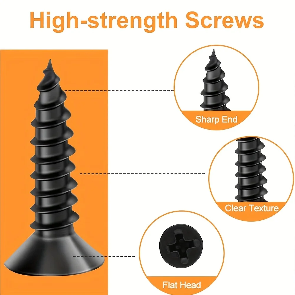 Angled Furniture Hardware 36pcs/Box Black L-shaped Right Angle Support Accessories with Screws Heavy Duty Connection Angle Connector Wardrobe Fixed