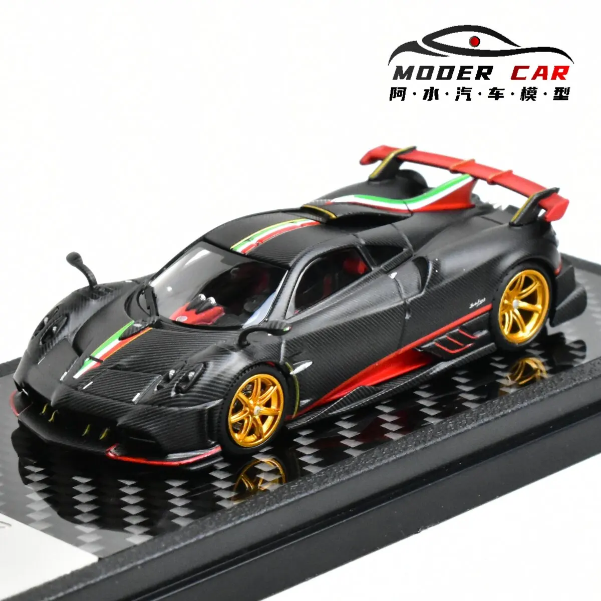 LCD 1:64 선물용 파가니 이몰라 컴팩트 다이캐스트 모델 자동차