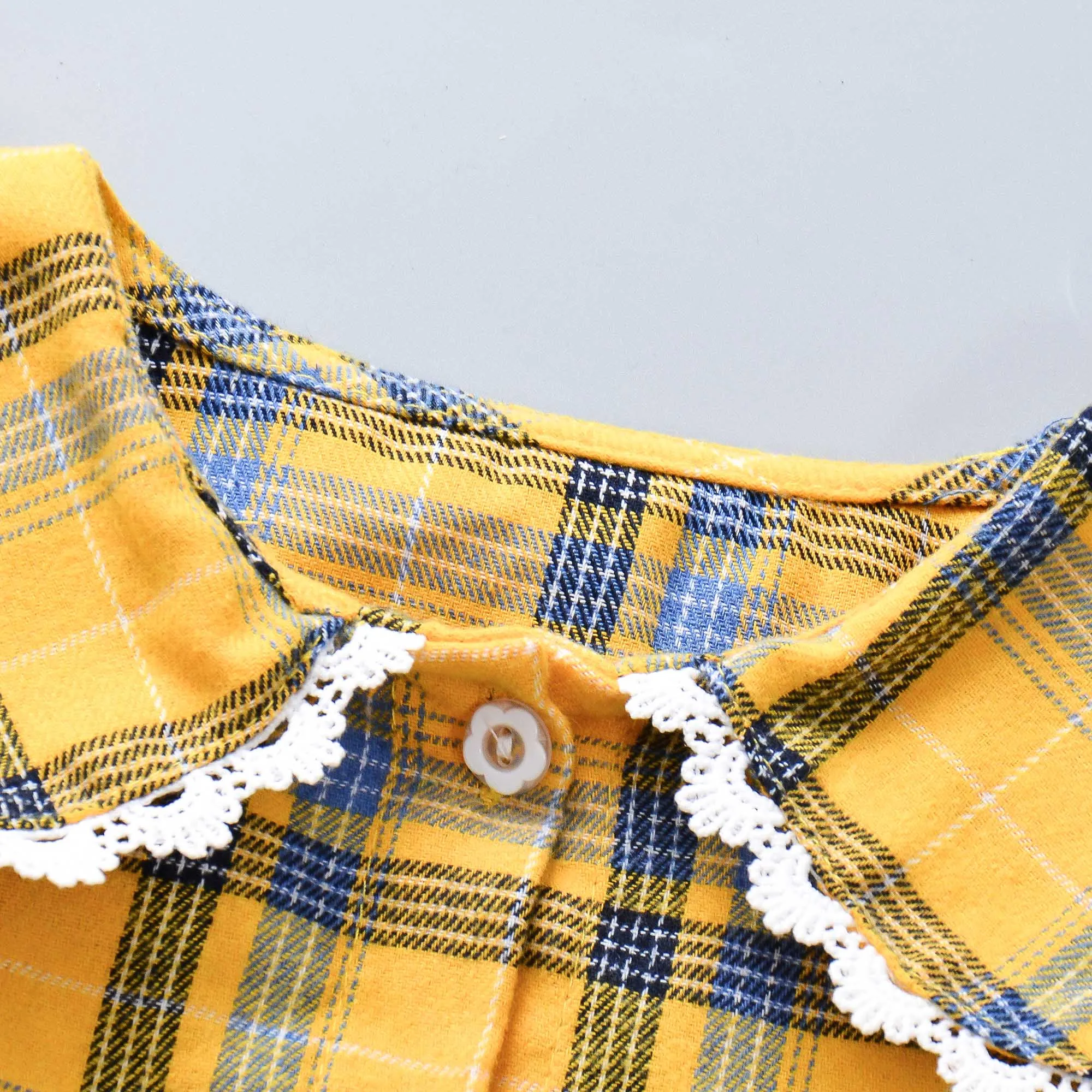 Children Tops Boys Buffalo Plaid Flannel Shirt Baby Casual Shirt Outerwear Clothes Autumn Girls Blouses