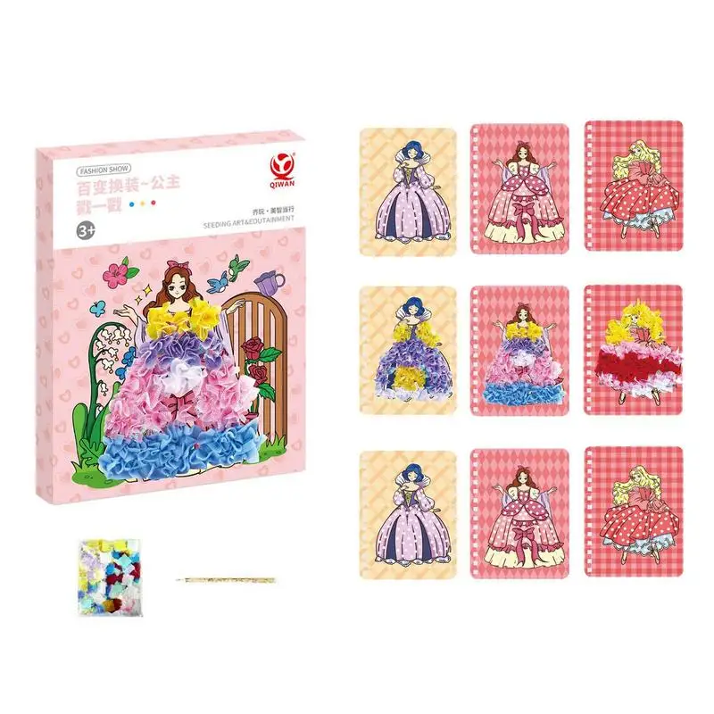 

Princess Sticker Book Dress Up Sticker Book For Girls Make Your Own Princess Stickers Dress-Up Theme Activity Books Travel Car