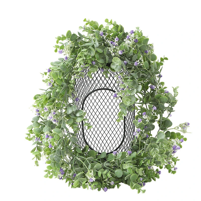 

Artificial Plant Vines Wreath Garland Flowers Eucalyptus Vines Green Plants Garden Hanging Decoration Wedding Festival Ornament