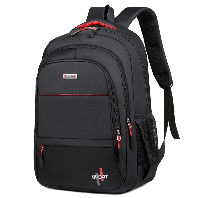 High quality student backpack, large capacity travel bag, fashionable Oxford cloth bag, trendy computer bag, washable backpack