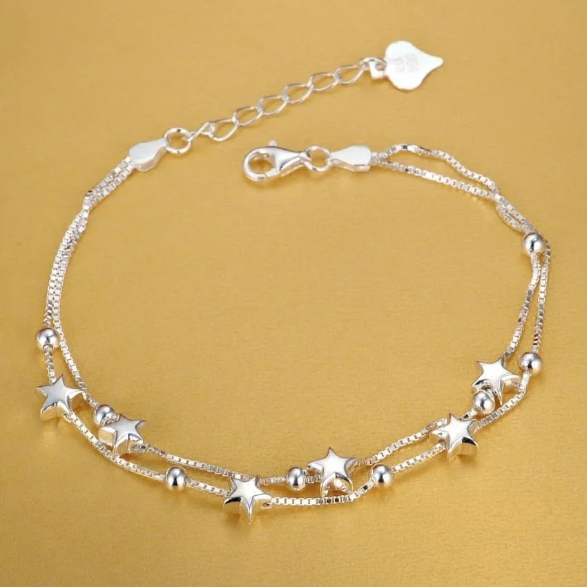 Stars Bracelet Beautiful Stars Bracelets Women Korean Fashion Designer Party Wedding Jewelry Holiday Gifts