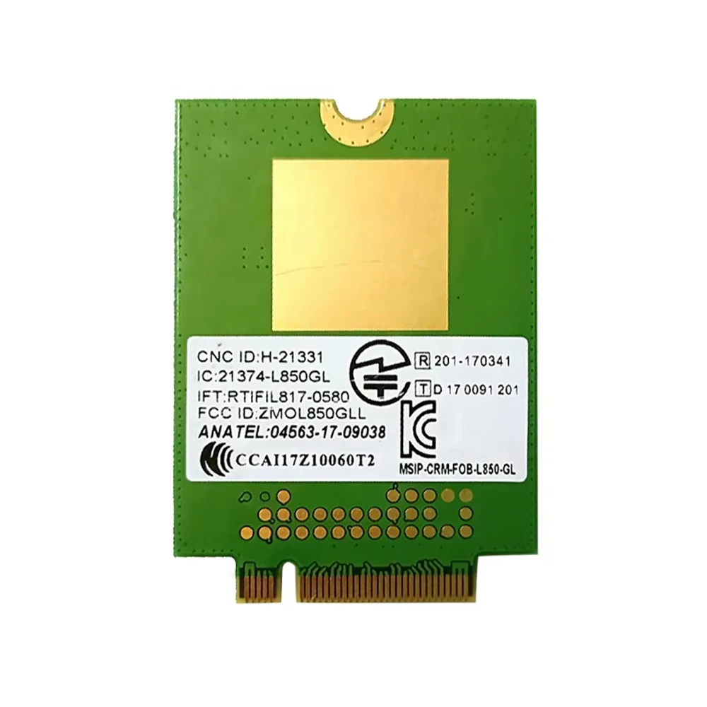 L850-GL-07 FRU 02HK712 LTE Cat9 M.2 모듈 노트북용 WWAN 카드 T490 T490s T14 T14s L14 L15 L590 X390 X13 T495s P53