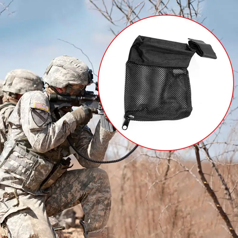 

Shell Bag Portable Upgraded Heat Resistant Mesh High Quality Nylon Lightweight Zipper Design Hunting Mesh Bag Storage Package