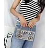 Diamond Radio Shape Party Evening Clutch Bag for Wedding Luxury Metal Handle Designer Purse and Handbags Chic Chain Shoulder Bag 5