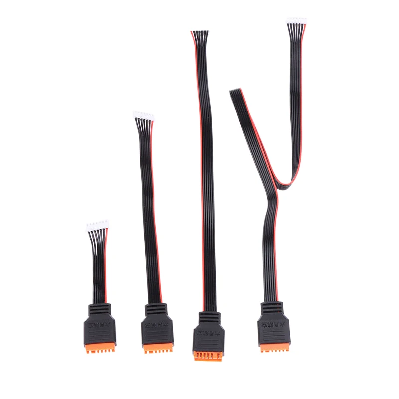 ISDT Q6 M8 M6 용 HOTA D6Pro에 적합한 2-6S 리튬 배터리 용 1Pc 충전기 연장 케이블 밸런스드 헤드