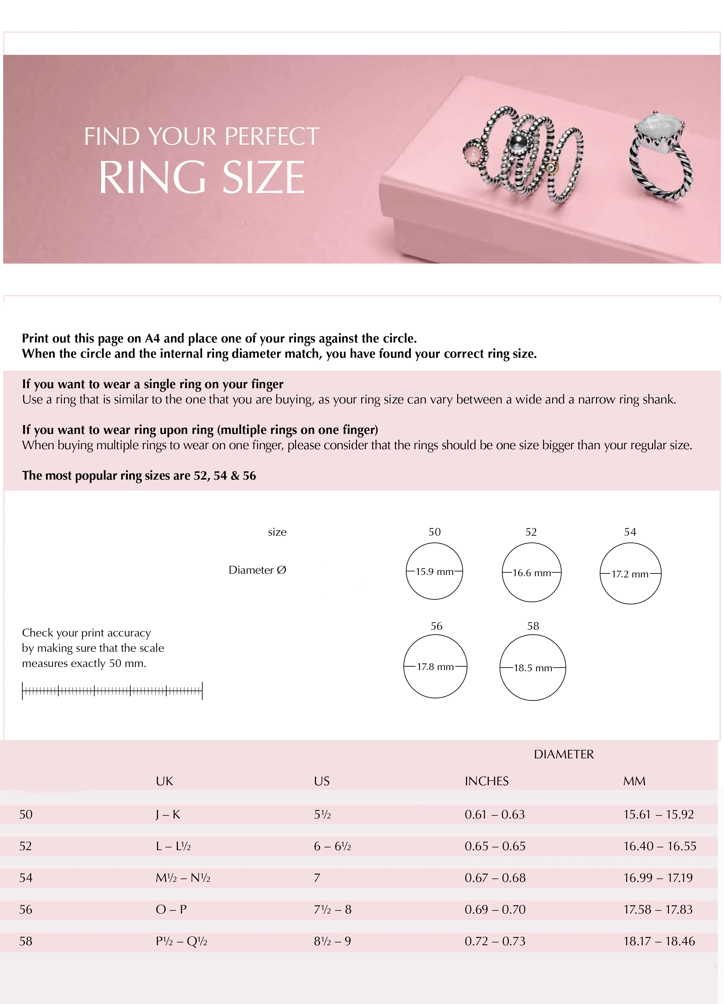 

Customer-specific links
