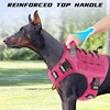 Adjustable No-Pull Tactical Dog Harness with Handle for Large Dogs - Reflective Military Vest for Labrador Retriever, Siberian H 5