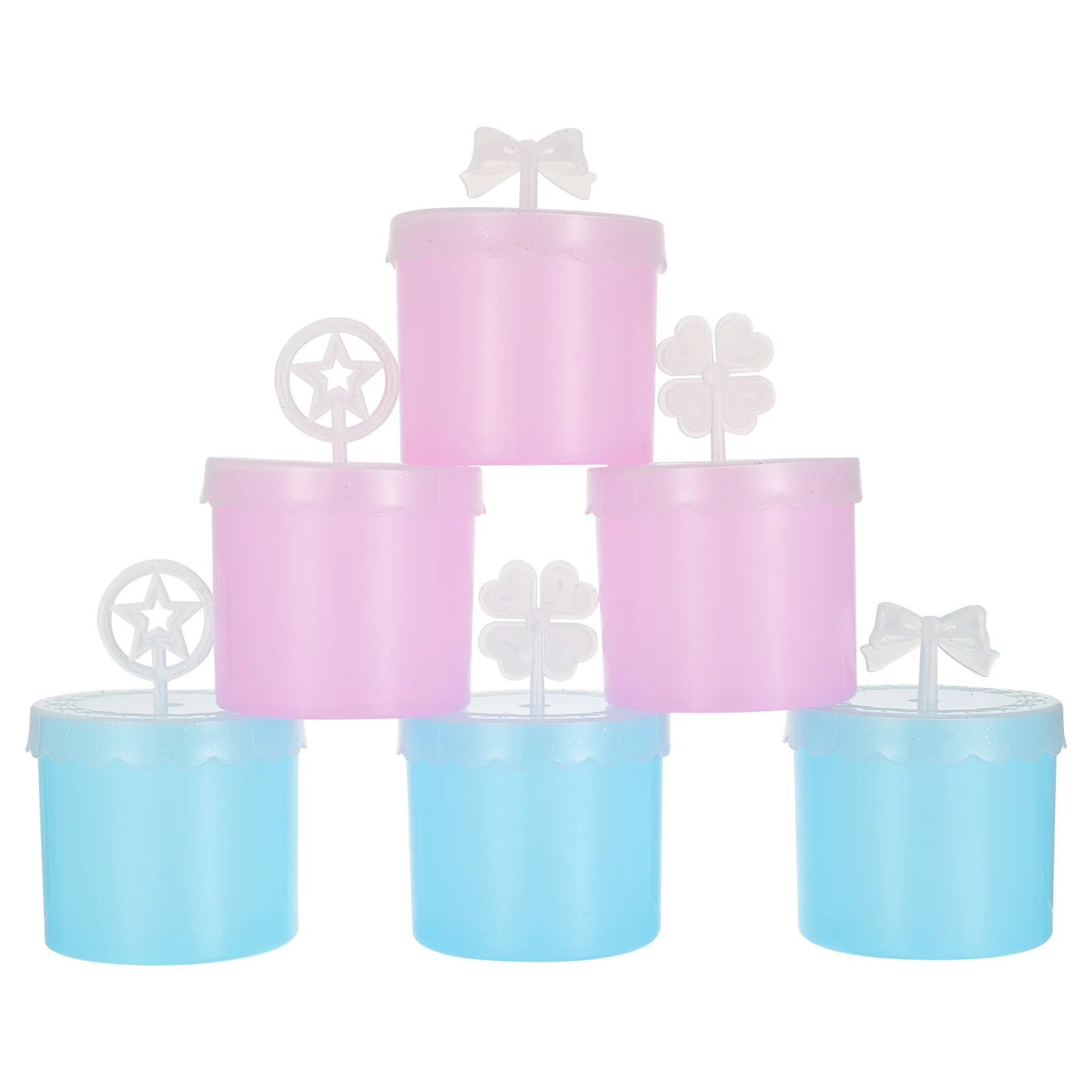 

6 Pcs Facial Cleanser Foamer Skincare Accessories Maker for Face Wash Cleansing Milk Mini