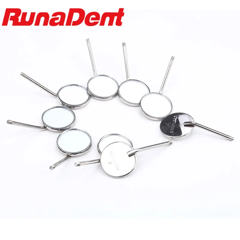 

10pcs/set Dental Mouth Mirror Reflector Dentist Equipment Stainless Steel Dental Mouth Mirror Oral Care Tool Set Kit