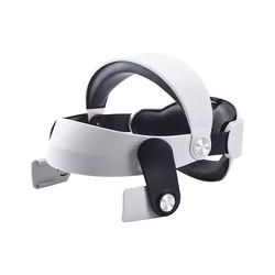 Enhanced Comfort Halo Strap for VR Headsets - Premium Upgrade for Immersive Experience (WHITE)