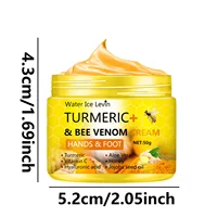 Crème pour les mains et les pieds Poison Bee, une crème de soin hydratante naturelle pour peaux sèches et éclatées, contient des ingrédients organiques pour rendre la peau douce, lisse et hydratante 6