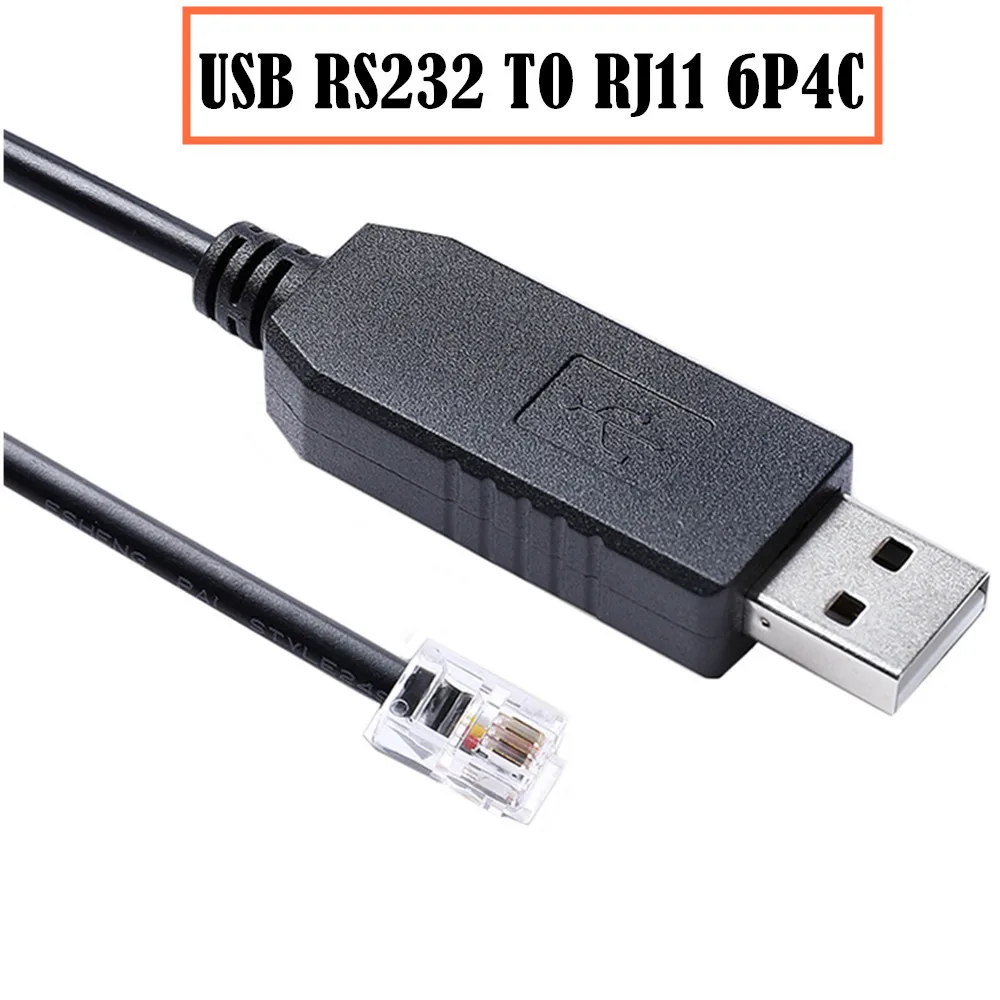 Meade Lx200 Telescopi Aggiornamento Cavo Console Di Controllo Meade Lx200 Usb Rs232 A 6 P4C Rj11 Rj12 Cavo (6Ft, Per Meade Lx200)