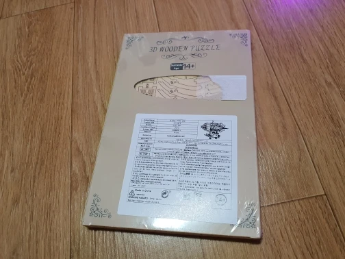 3D Wooden Airship Puzzle Kit for Adults – Mechanical Model Building Set photo review