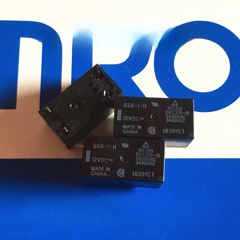 

（Brand-new）1pcs/lot 100% original genuine relay:G5B-1-H 12VDC 4pins G5B-1 12V